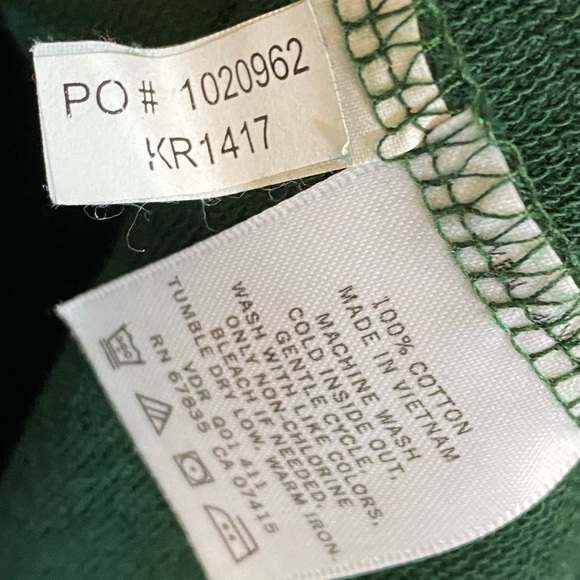 NWT NAUTICA PULLOVER SIZE XXL Three-quarter zip - Picture 7 of 10